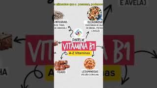 Vitamina B1Tiamina [upl. by Jerrome]