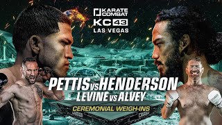 KARATE COMBAT 43  MAIN CARD   Pettis vs Henderson [upl. by Wylen966]