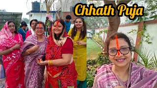 Chhath Puja সমাপ্তি  খুব সুন্দর একটা Experience bengalivlog chhathpuja chhathparv [upl. by Nujra219]