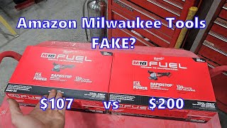 Amazon MILWAUKEE Tools FAKE or THE SAME Half Price [upl. by Relyhcs]