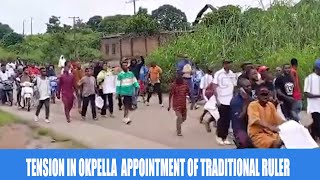 OKPELLA COMMUNITY PROTEST APPOINTMENT OF NEW TRADITIONAL RULER [upl. by Dhumma]