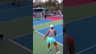 🎭Stubborn Defense Drama pickleballhighlights pickleball sports sporthighlights [upl. by Witcher]