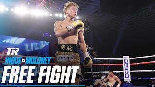 Naoya Inoue vs Jason Moloney  FREE FIGHT  Inoue Top Rank Debut [upl. by Ahcirt]