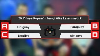 SEN FUTBOL BİLİR MİSİN  GENEL KÜLTÜR YARIŞMASI 2 [upl. by Anirrehs]