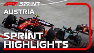 Sprint Highlights  2024 Austrian Grand Prix [upl. by Durstin939]