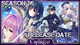 Seirei Gensouki Season 2 Release Date Update amp Clarification  Spirit Chronicles [upl. by Etolas115]