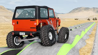 Cars vs Suspension Test – BeamNGDrive [upl. by Balliol147]