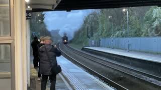 2 steam trains in 1 day at Keynsham 301124 [upl. by Laidlaw]