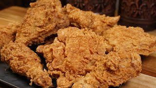 How To Make Fried Chicken Restaurant Style  Seasoned Salt Brine [upl. by Lalla]