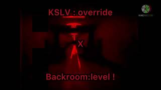 KSLV override x backroom level   bass boosted [upl. by Eadith955]