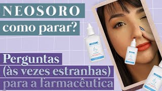 Como acabar com o vício em Neosoro e derivados  Perguntas para a farmacêutica  Flavonoide 5 [upl. by Landy]