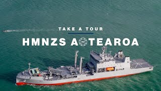 Take a Tour HMNZS AOTEAROA [upl. by Stimson]