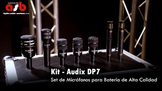 Kit de micrófonos Audix DP7 [upl. by Sabec]