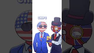 FEATURES OF THE ENGLISH LANGUAGE 👅 countryhumans [upl. by Warring]