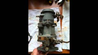 Dodge M37 Carter BampB E7T2 carburetor [upl. by Lonyer282]