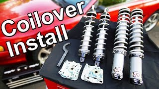 How to Install Coilovers in Your Car [upl. by Olsen692]