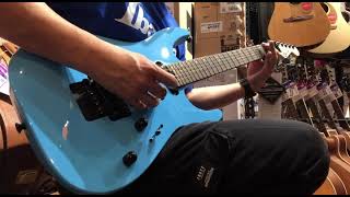 Sound Demo Charvel ProMod DK24 HSS FR Electric Guitar Ebony FB Infinity Blue [upl. by Dwain]