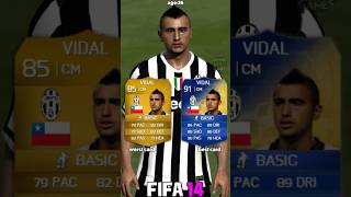 🇨🇱 ARTURO VIDAL worst vs best card in EVERY FIFA 1022⚽shorts fifa eafc24 fc24 vidal [upl. by Aneris]