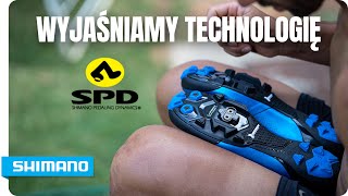 Wyjaśniamy Technologię Pedały SPD  SHIMANO [upl. by Gwyn]