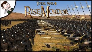 GONDOR FIGHTS FOR SURVIVAL Rise of Mordor Total War Attila Mod Close Alpha Gameplay [upl. by Ycul244]