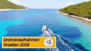 Mali Losinj Croatia Drohnenaufnahmen DJI Mavic Air  Wir sind Camper [upl. by Marc]