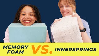 Memory Foam Vs Innerspring Mattress  Which Is Better For You [upl. by Sedgewinn]