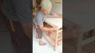 minimalist cupboard base design frame system shorts woodworking furniture carpentry project [upl. by Eimilb]