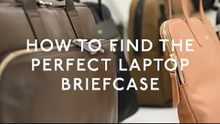 How to find the perfect laptop briefcase [upl. by Ahsilyt697]