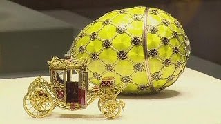 Milionário russo abre museu dos ovos Fabergé  le mag [upl. by Eikciv]