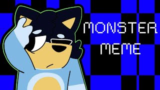 Monster Meme  Animation Meme  Bluey  Bandit 80s  8K SPECIAL AHHHH OMG [upl. by Mozza567]