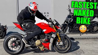 DUCATI STREETFIGHTER V4 FIRST RIDE amp REVIEW [upl. by Atnuahs361]