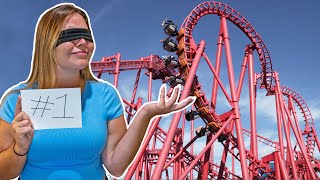 BLIND Roller Coaster Ranking Challenge [upl. by Htrowslle]