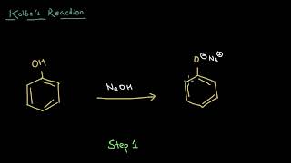 Kolbes Reaction  Electrophilic Aromatic Substitution Reactions  Organic Chemistry  Khan Academy [upl. by Nash]