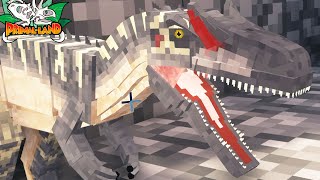 PRIMER DINOSAURIO CREADO ALLOSAURUS DE JURASSIC WORLD DOMINION Dinosaurio Minecraft Primal Land [upl. by Yatnod]