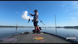 Fishing with MLF Pro Justin Cooper [upl. by Nnylanna452]