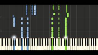 Schubert Impromptus Op 90 D 899 No 4  Piano Tutorial  Synthesia [upl. by Padriac943]