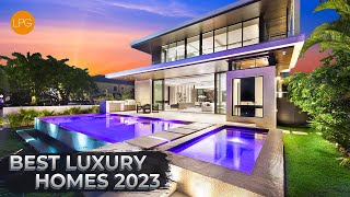 3 HOUR TOUR OF BEST LUXURY HOMES 2023 [upl. by Alak178]