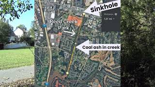 Reed Creek Park Coal Ash Mooresville NC Oct 2024 [upl. by Ikik]