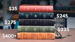 Are Premium Bibles Worth The Price ESV Heritage Comparison [upl. by Yrehcaz672]