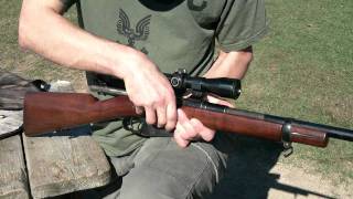 lightspeed shooting his grandpas 1891 German Mauser 765 x 53 Argentine bolt action rifle [upl. by Isied284]