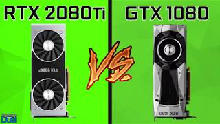 RTX 2080 Ti vs GTX 1080  Gaming Comparison 4K 1440p amp 1080p [upl. by Attehcnoc]