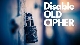 Windows disable old ciphers easy way [upl. by Traggat]