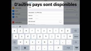 Comment configurer Le VPN via une connexion L2TP sur iOS  Tutoriel Le VPN [upl. by Beberg]