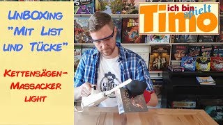 Kettensägenmassacker light  UnBOXing quotMit List und Tückequot [upl. by Londoner818]