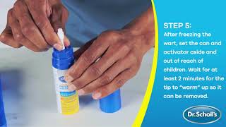 Dr Scholls  How To Use Dual Action Freeze Away® Wart Remover [upl. by Caron492]