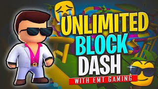 STUMBLE GUYS LIVE  UNLIMITED LEGENDRY BLOCK DASH  CODE IN INDIA WEST SERVER EMT GAMING [upl. by Verla334]