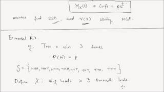 Lesson 16 Bernoulli and Binomial Distribution Part 1 [upl. by Jeraldine974]