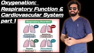 Oxygenation Respiratory Function amp Cardiovascular System part 1 [upl. by Aoh]