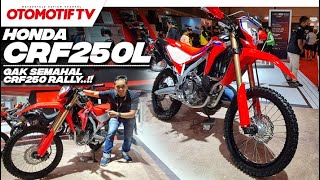 BARU HONDA CRF250L 2023 LEBIH MURAH DARI CRF250 RALLY l Otomotif TV [upl. by Russel388]