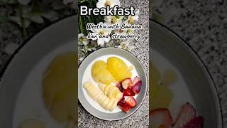 Weetbix banana kiwi and strawberry for breakfast breakfast weetbix [upl. by Aurelio]